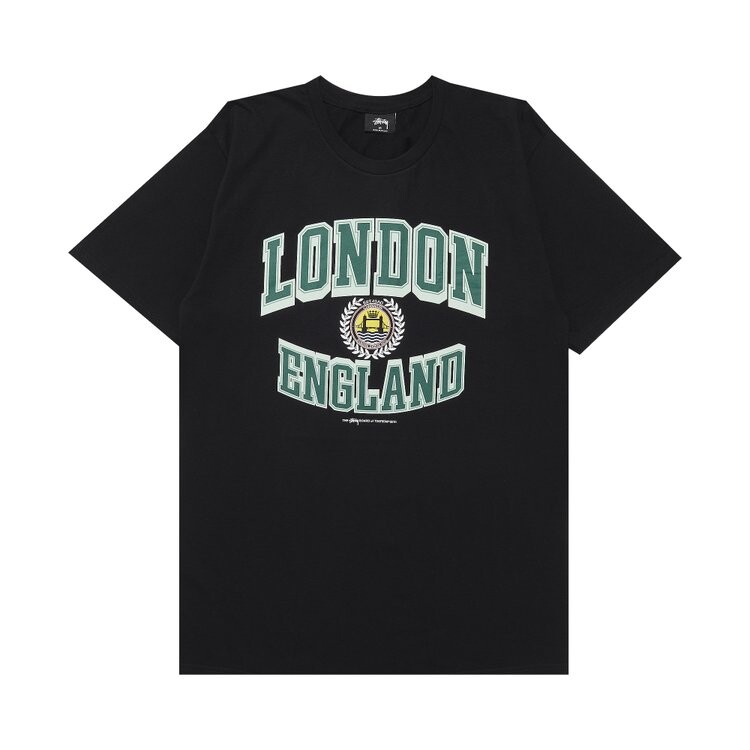 

Футболка Stussy London England 'Black', черный