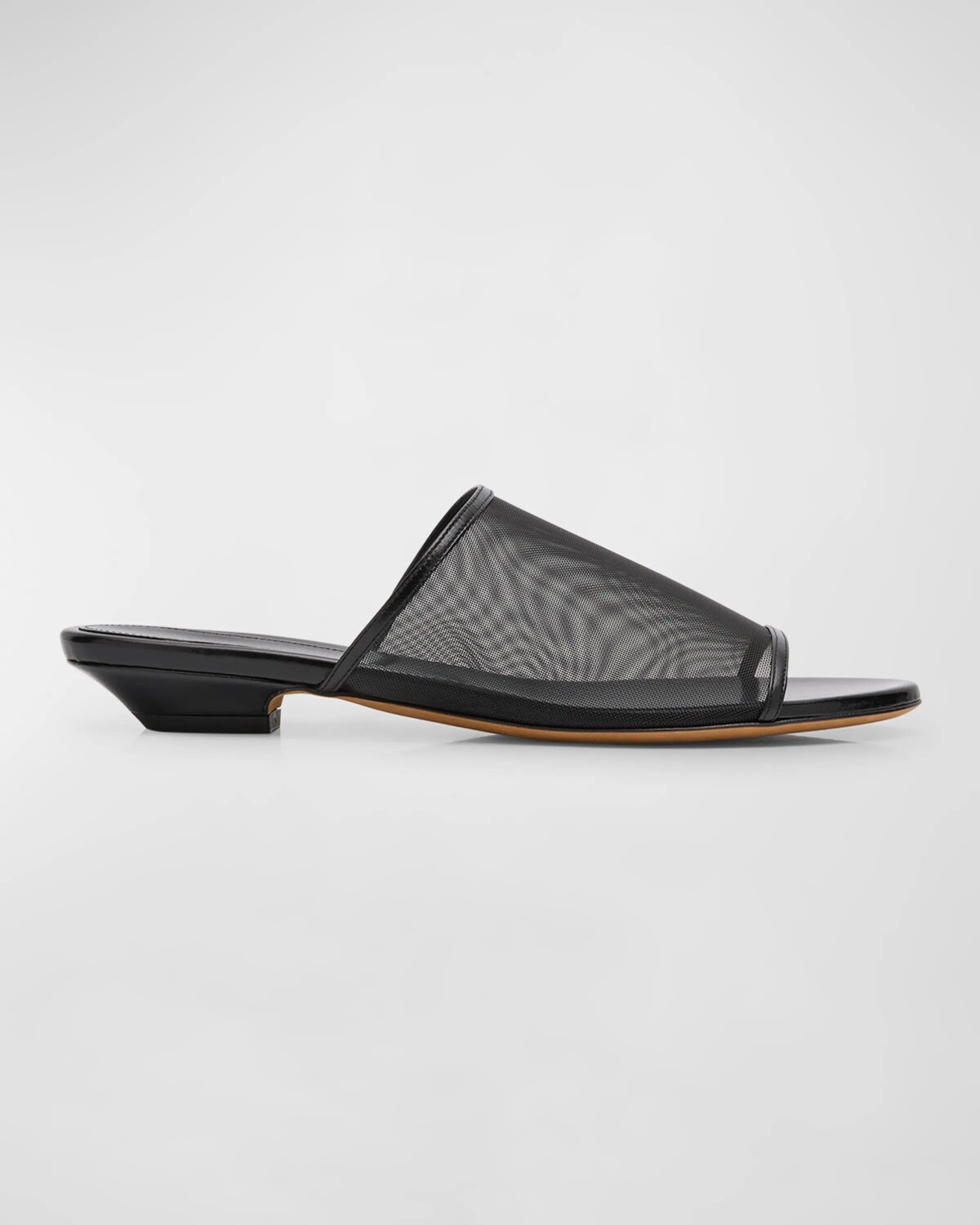 

Сандалии-шлепанцы Marion Mesh Khaite, цвет Black