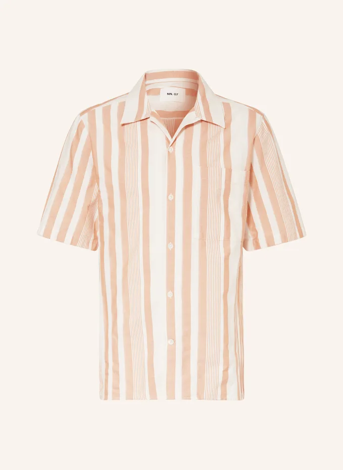 цена Курортная рубашка julio comfort fit Nn.07, оранжевый