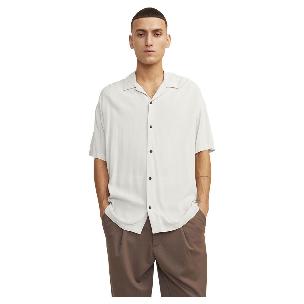 

Рубашка с коротким рукавом Jack & Jones Jeff Solid Resort, бежевый