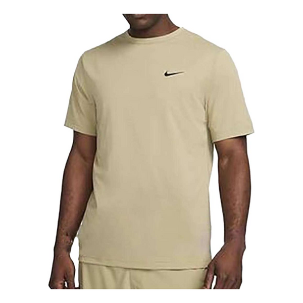 

Футболка Nike Dri FIT UV Hyverse Mens Short Sleeve Fitness Top 'Olive', зеленый