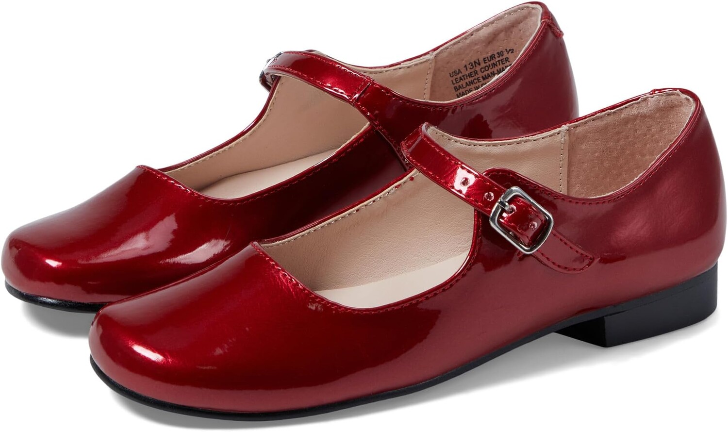 

Балетки Bonnett Nina, цвет Red Pearlized Patent