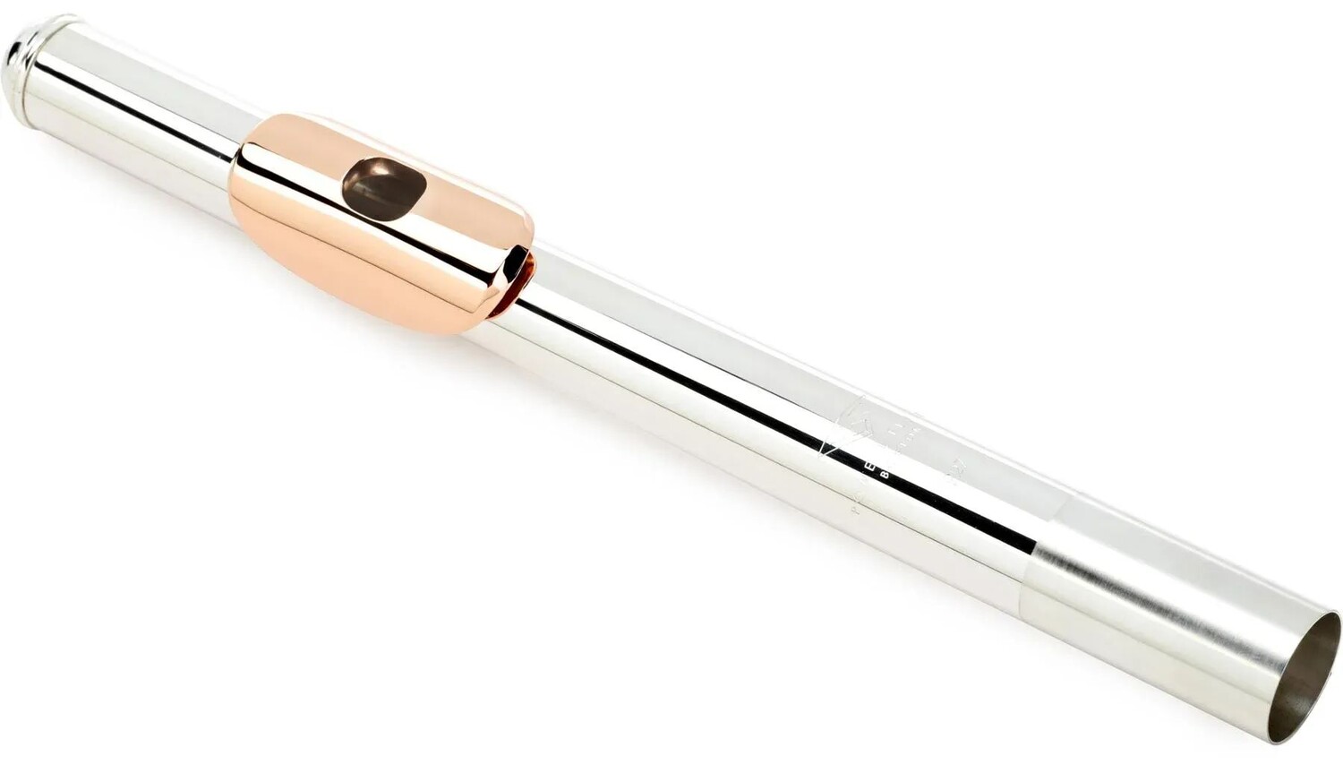 

Головной шарнир Powell Flutes 1927 — стерлинговое серебро 0,016 дюйма, стенка из розового золота 14 карат