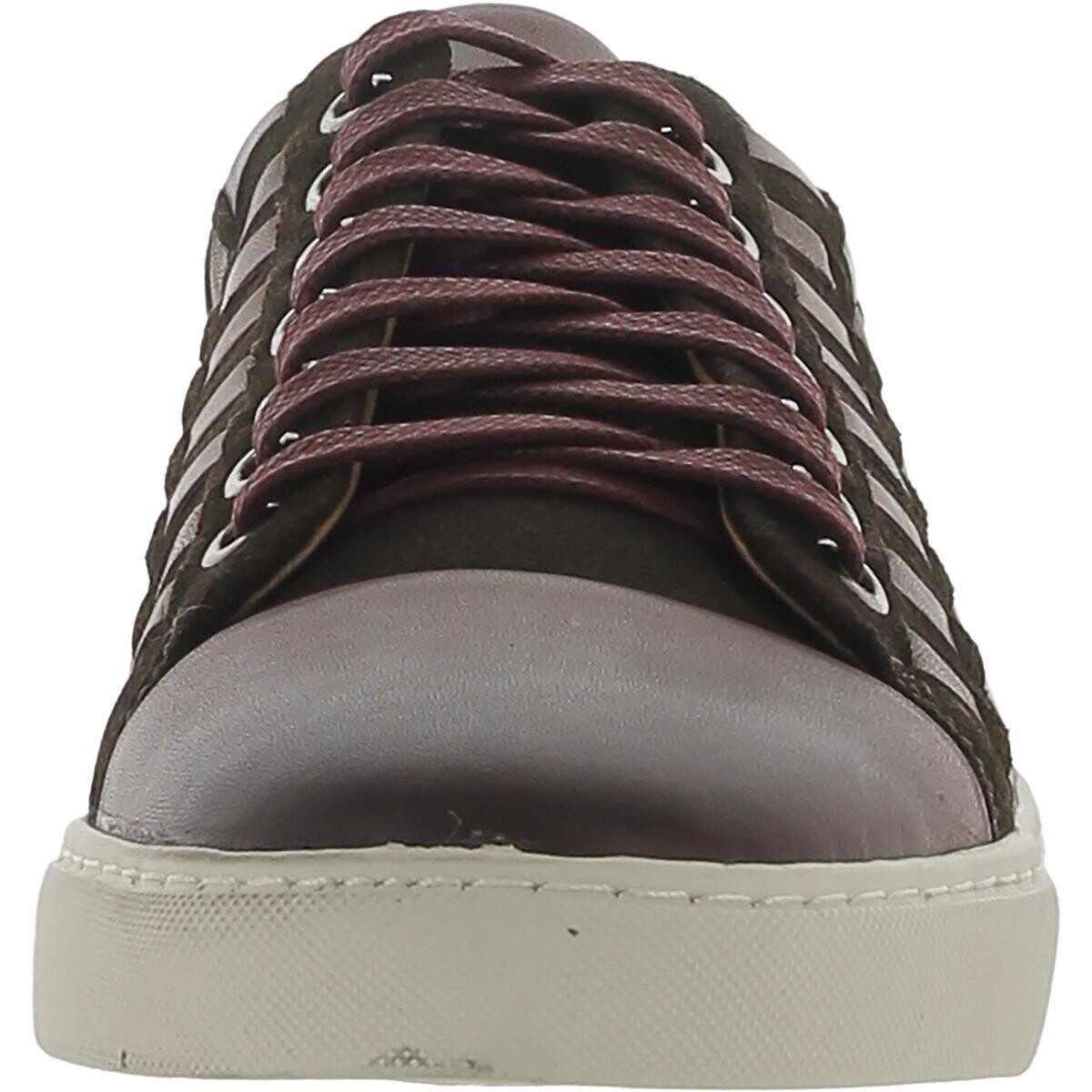 

Мужские повседневные и модные кроссовки из замши на шнуровке Alabama Brothers United, цвет Wine Nappa/Brown Suede