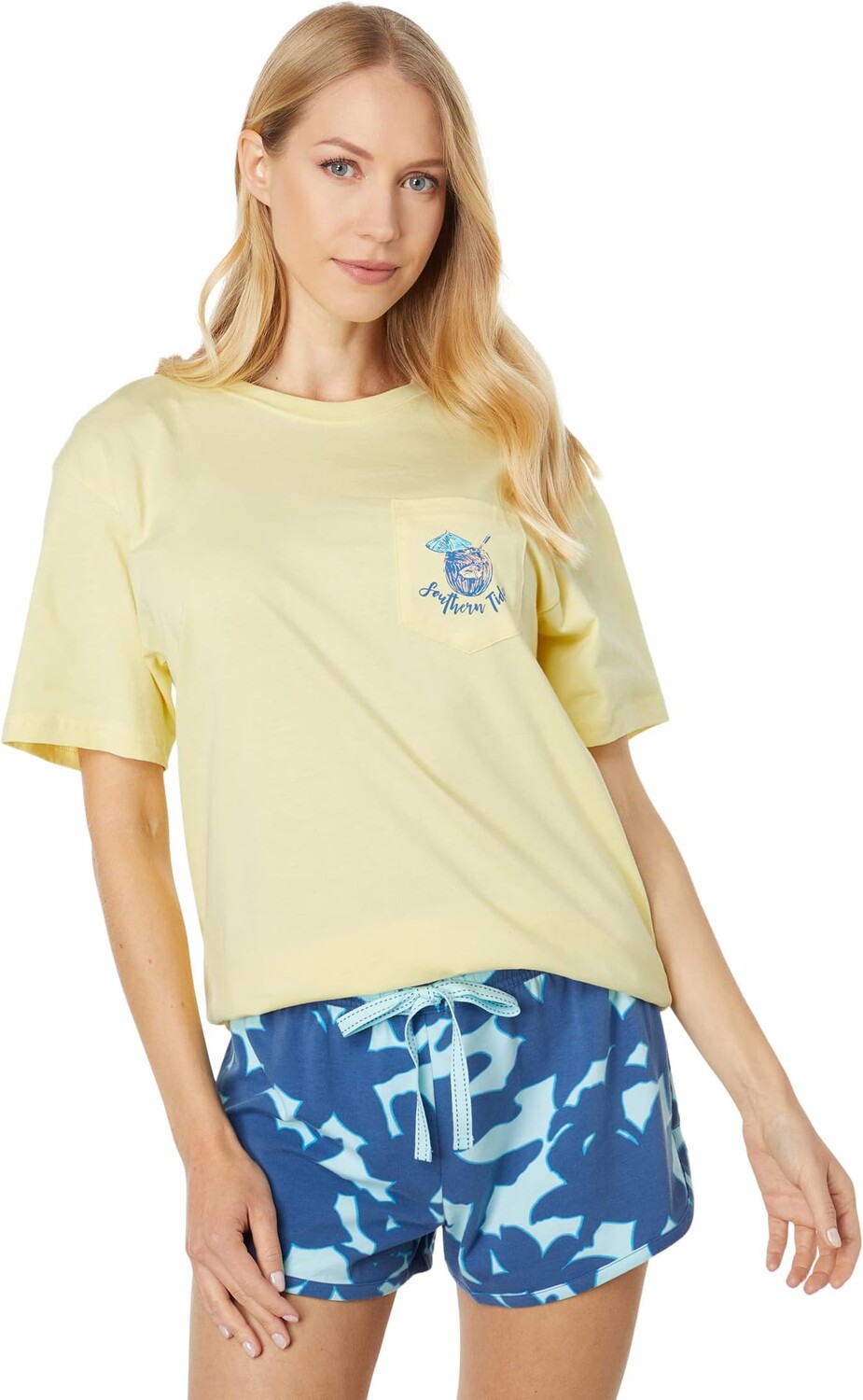 

Футболка Tropic Like It Hot Southern Tide, цвет Blonde