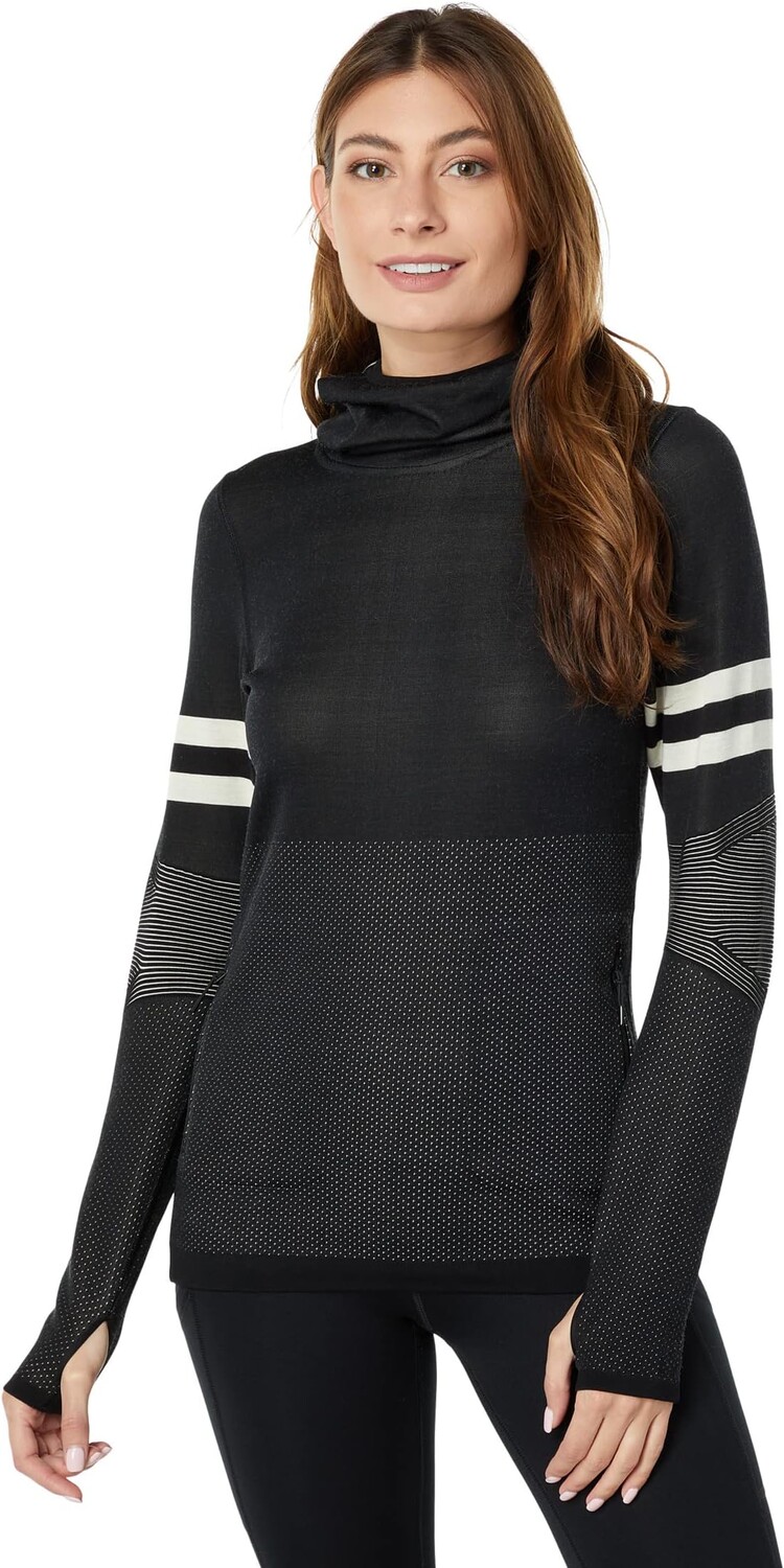 

Худи Smartwool Intraknit Merino Tech Pullover Hoodie, черный