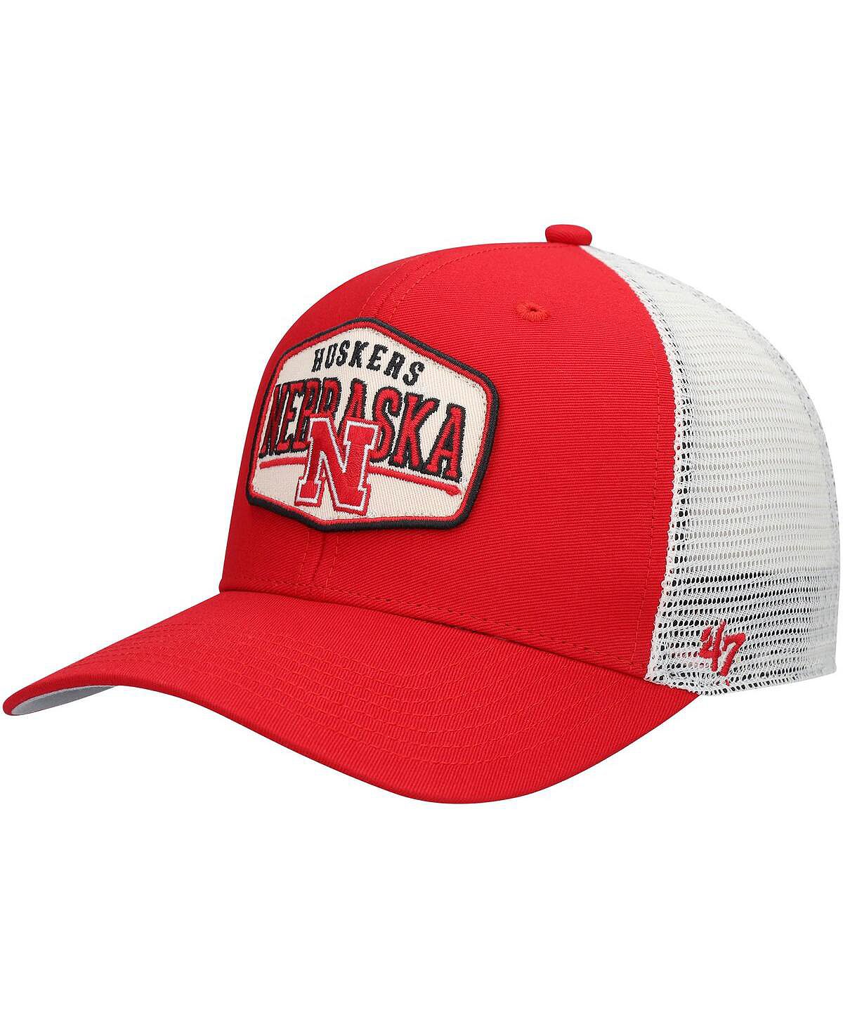 

Мужская кепка Snapback '47 Scarlet Nebraska Huskers Shumay MVP Trucker '47 Brand