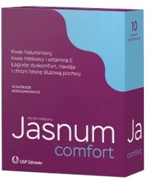 Вагинальные пессарии, 10 шт. Jasnum Comfort, USP Zdrowie