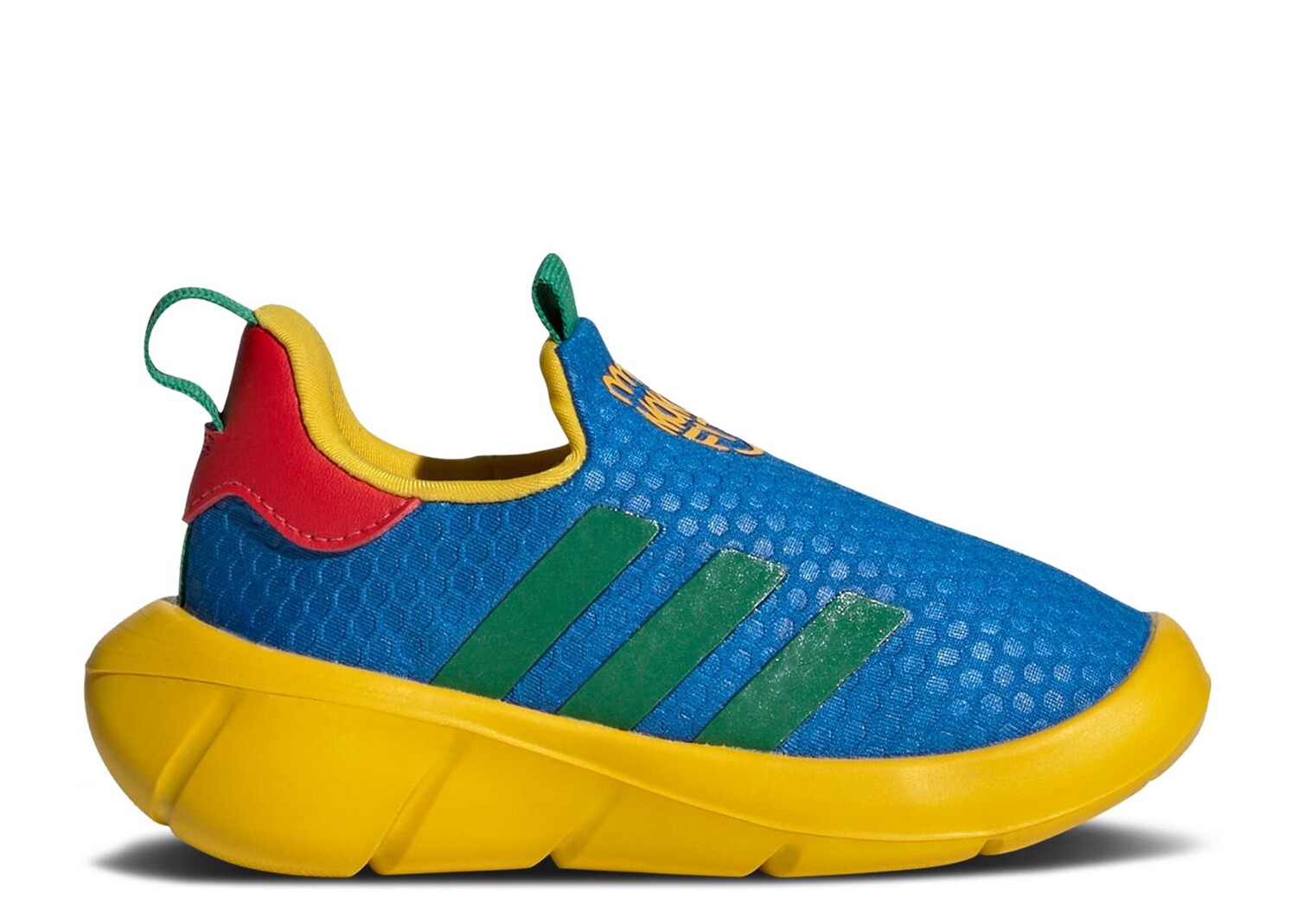 

Кроссовки adidas Monofit Slip-On I 'Shock Blue Yellow', синий
