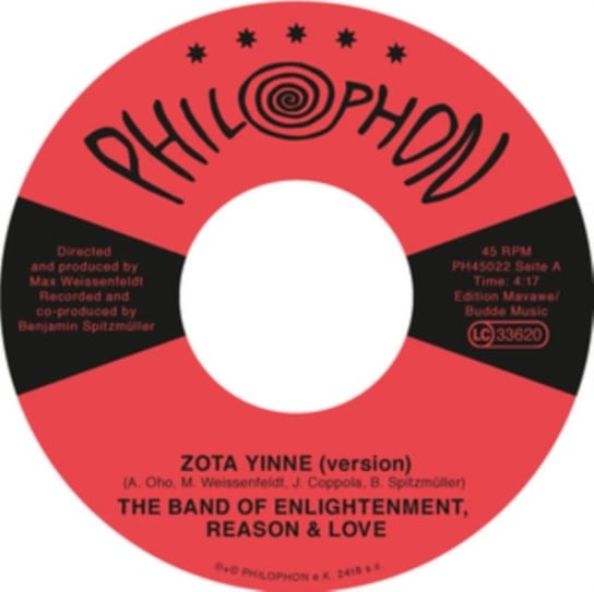 

Виниловая пластинка The Band of Enlightenment Reason & Love - Zota Yinne