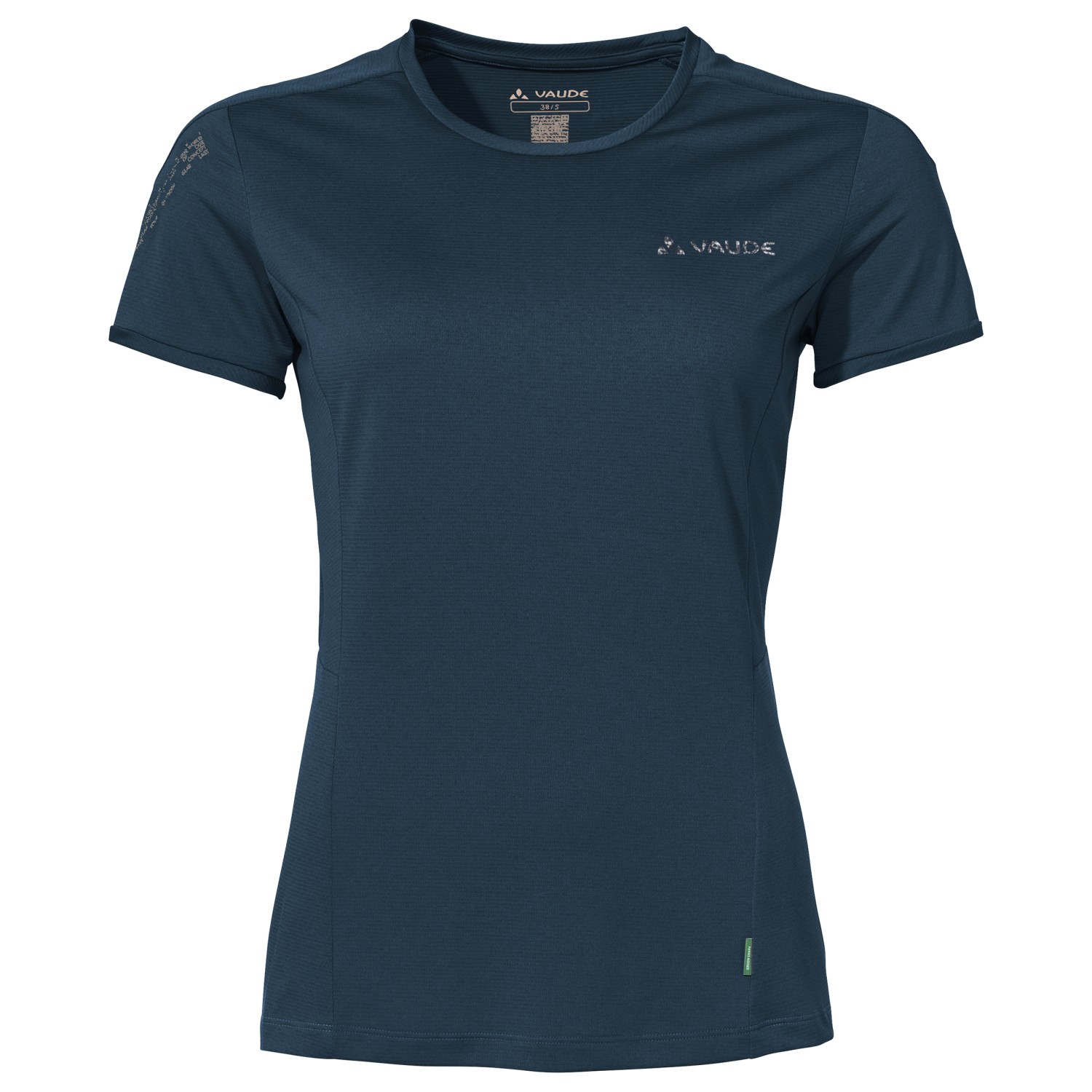 Функциональная рубашка Vaude Women's Elope T Shirt, цвет Dark Sea