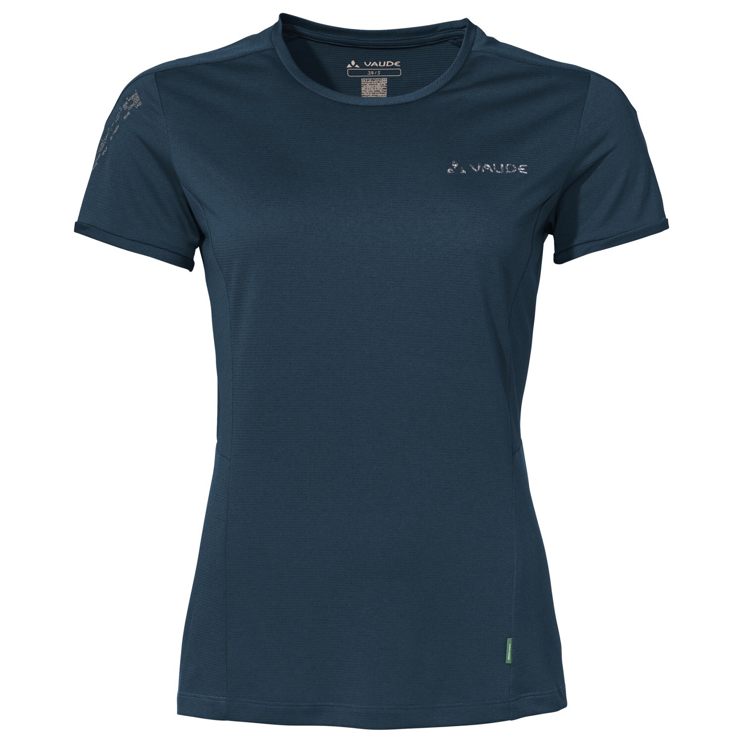 

Функциональная рубашка Vaude Women's Elope T Shirt, цвет Dark Sea