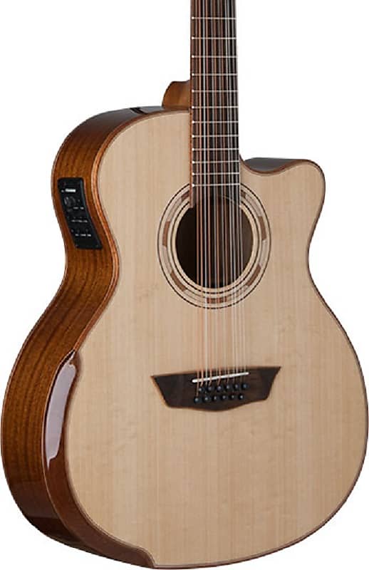 Акустическая гитара Washburn G15SCE-12 Comfort Deluxe Series Grand Auditorium