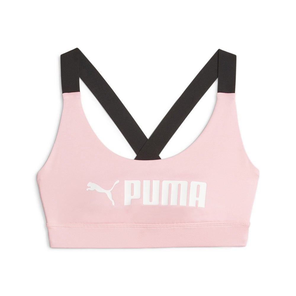 

Спортивный бюстгальтер Puma Mid Impact Fit, розовый