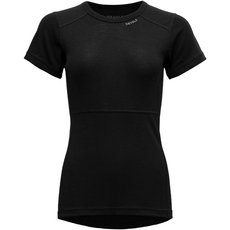 

Женская футболка Lauparen Merino 190 Devold, черный
