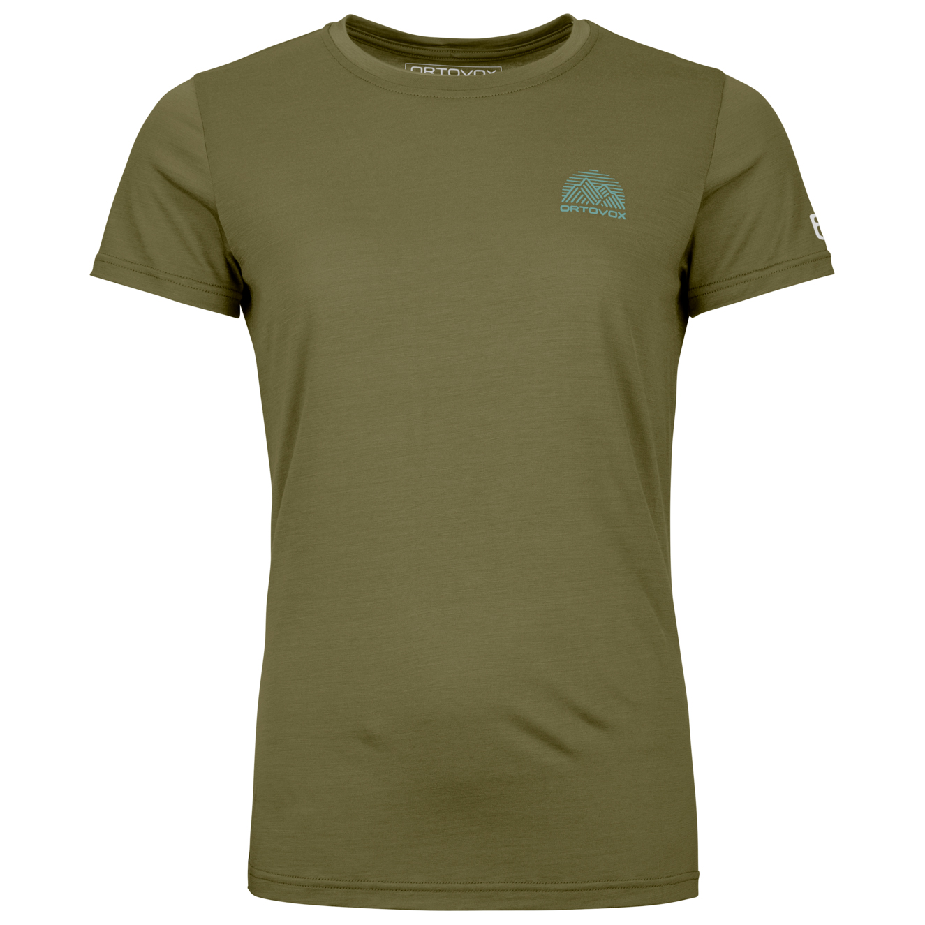 Рубашка из мериноса Ortovox Women's 120 Cool Tec Mountain Stripe T Shirt, цвет Wild Herbs