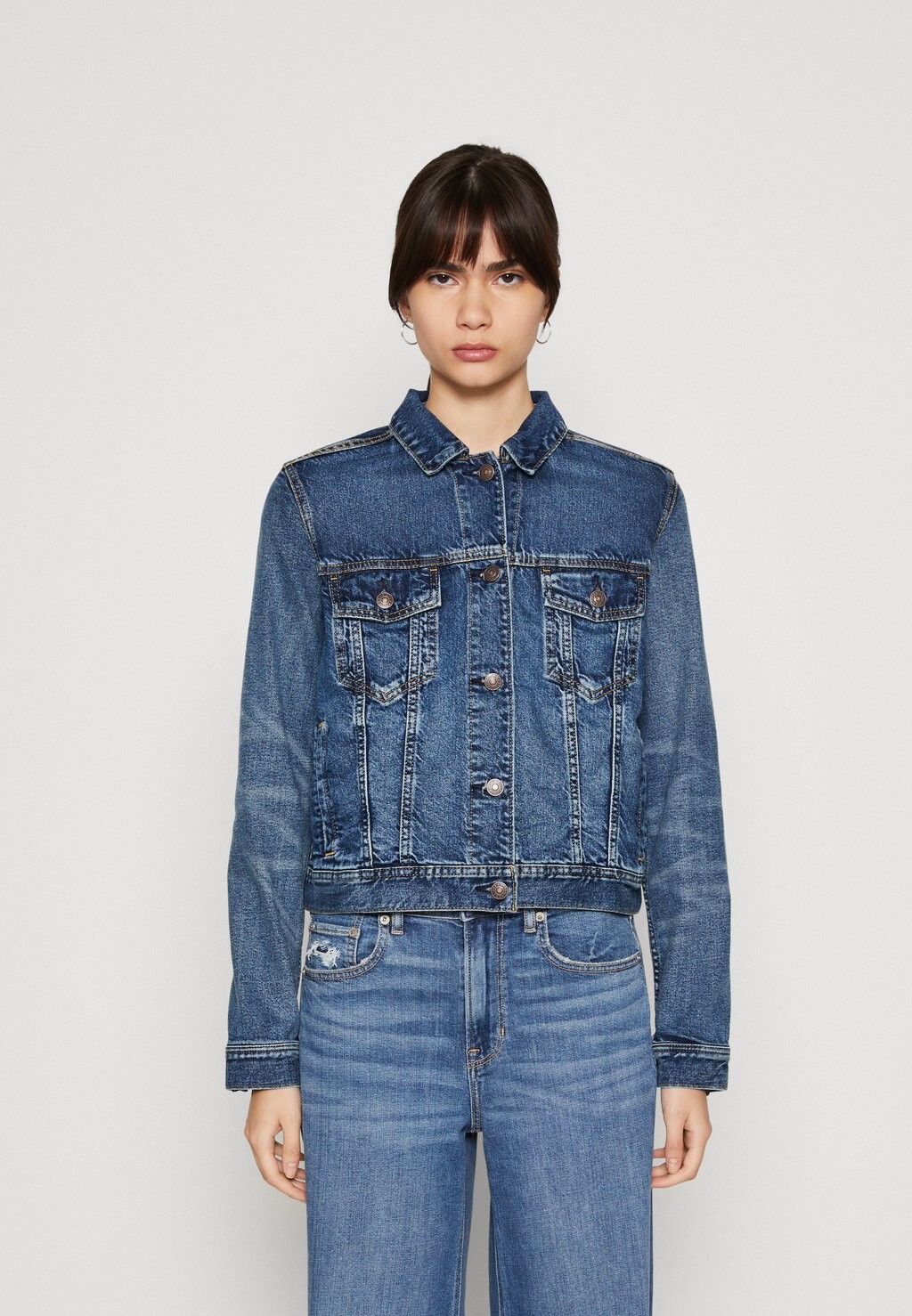 

Джинсовая куртка American Eagle STRIGID CLASSIC, цвет dark wash