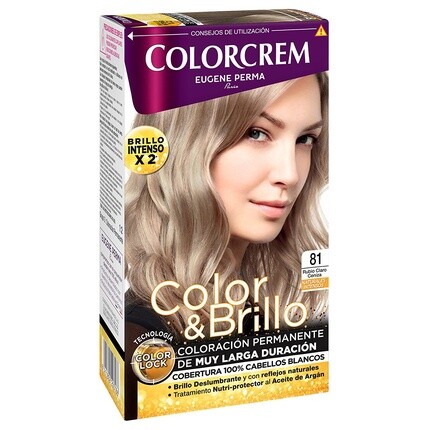 

COLORCREM 81 Светло-пепельный блондин