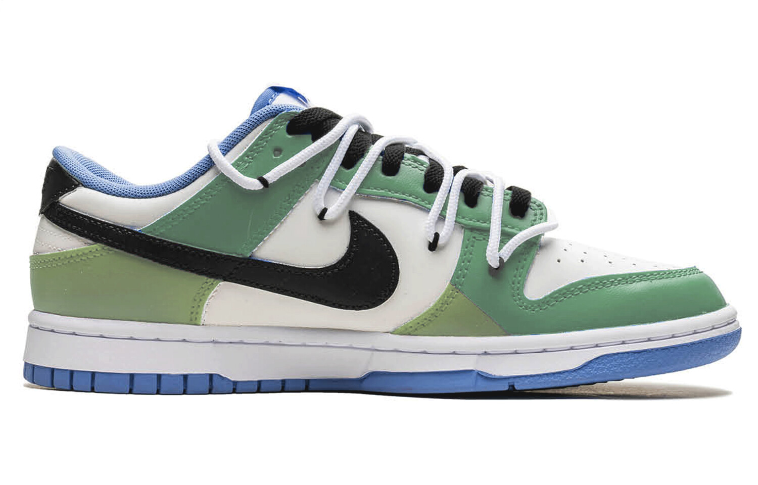 

Кроссовки Nike Dunk Skateboarding Shoes Unisex Low-top White/Green, зеленый
