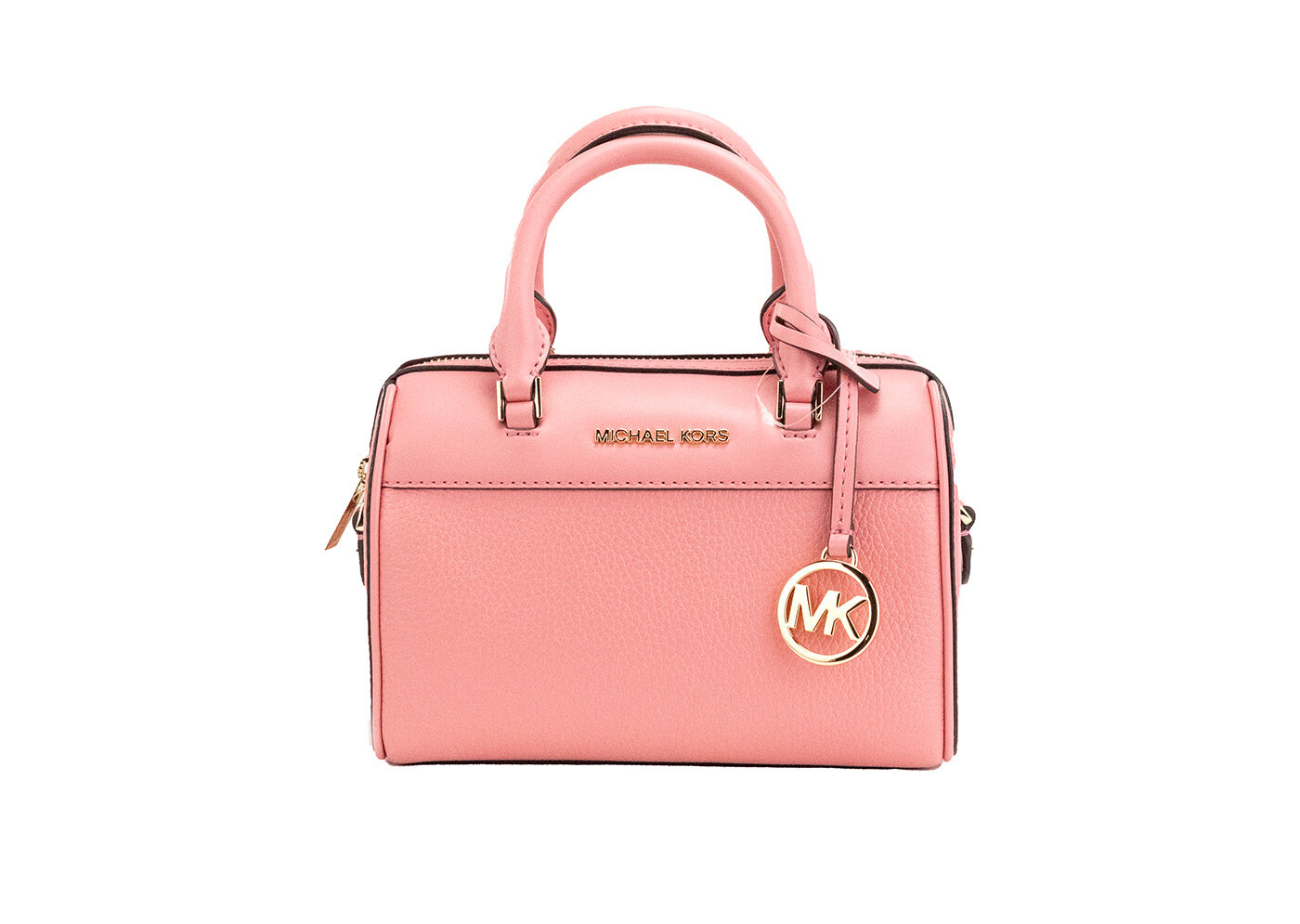 

Michael Kors Travel XS Женская сумка через плечо из шагреневой кожи Чайная Роза, мультиколор