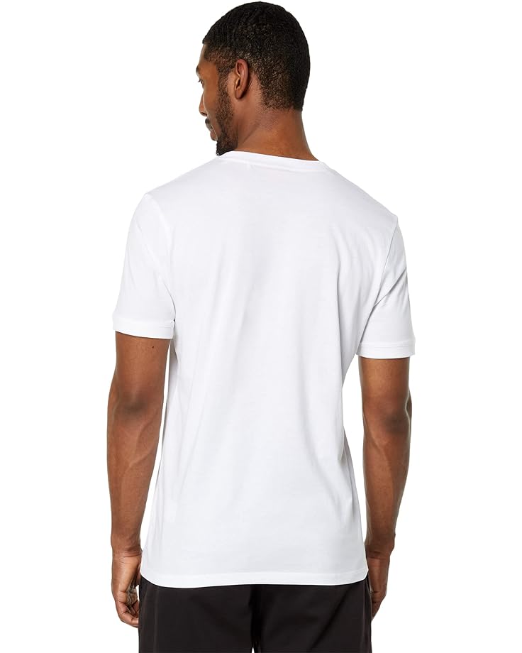 Футболка BOSS Diragolino Ribbed Crew Neck T-Shirt, цвет Linen White