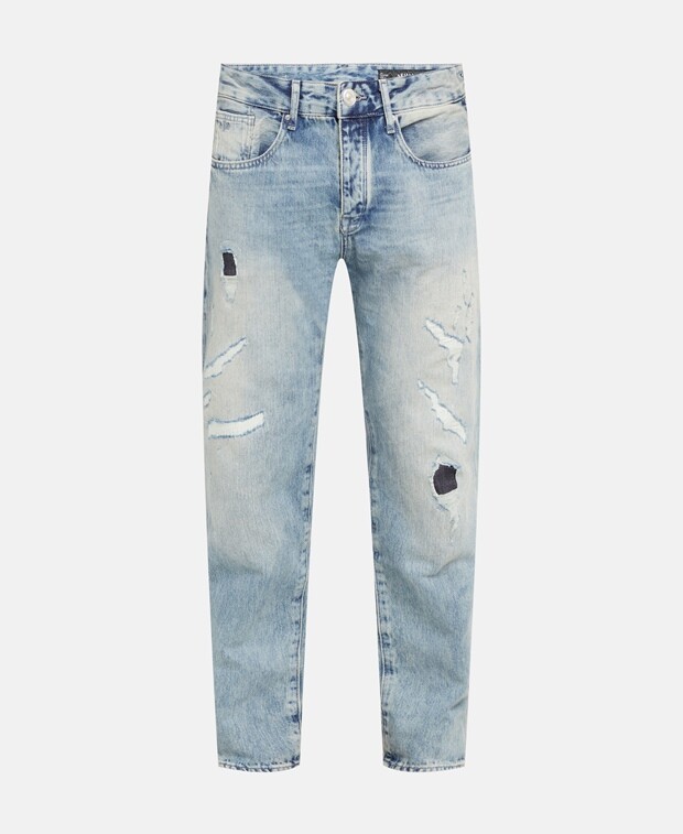 

Прямые джинсы Armani Exchange, светло-синий