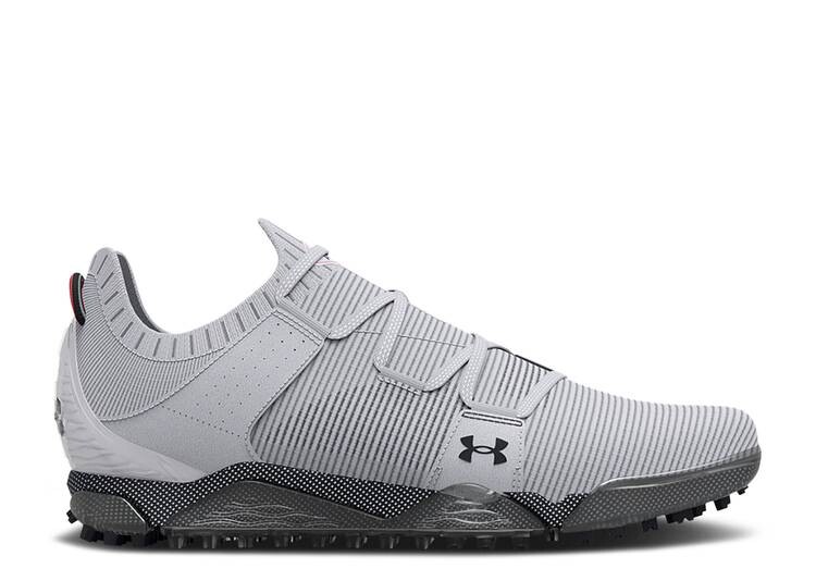 

Кроссовки Under Armour HOVR TOUR SPIKELESS E WIDE 'MOD GREY BLACK', серый