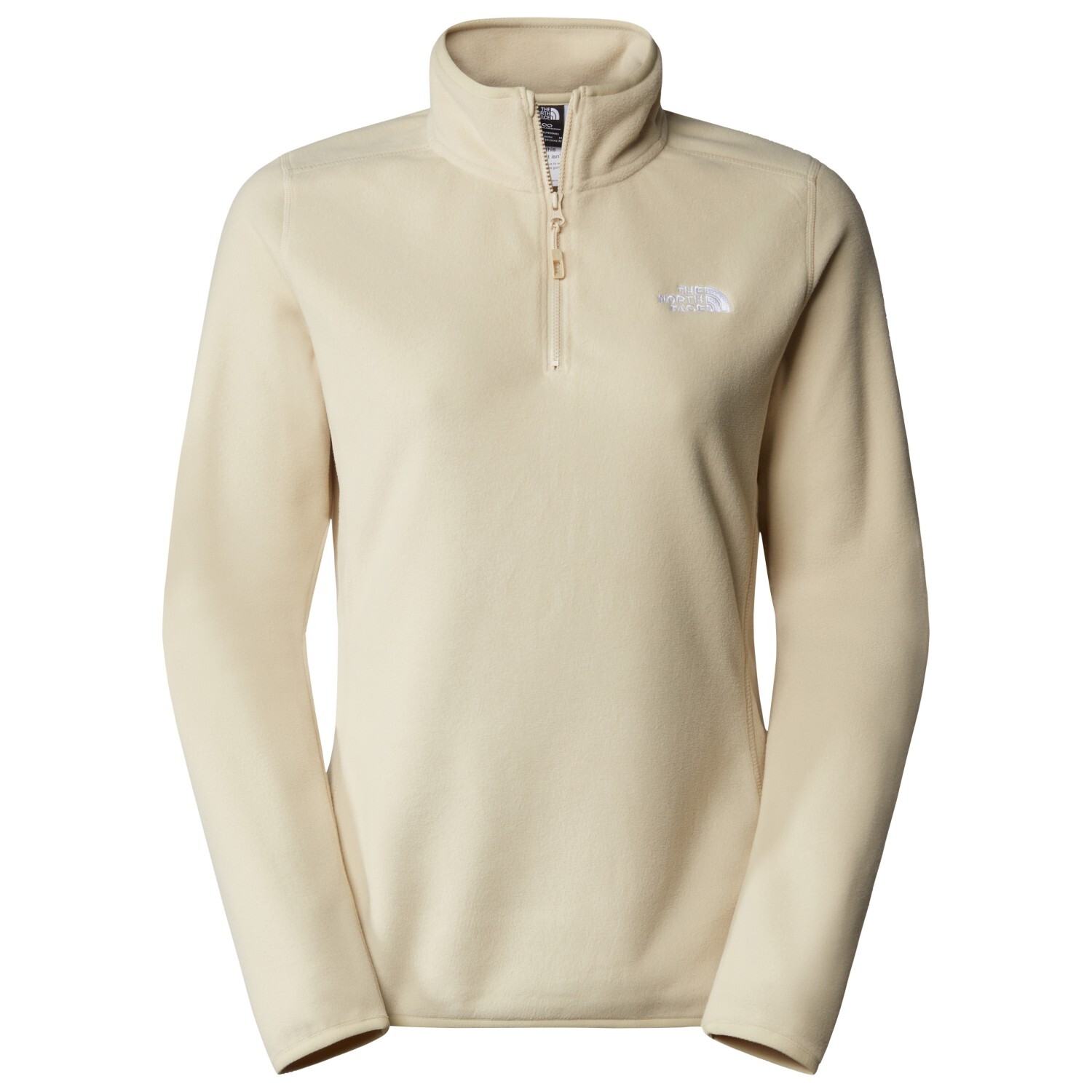 

Флисовый свитер The North Face Women's 100 Glacier 1/4 Zip, цвет Gravel