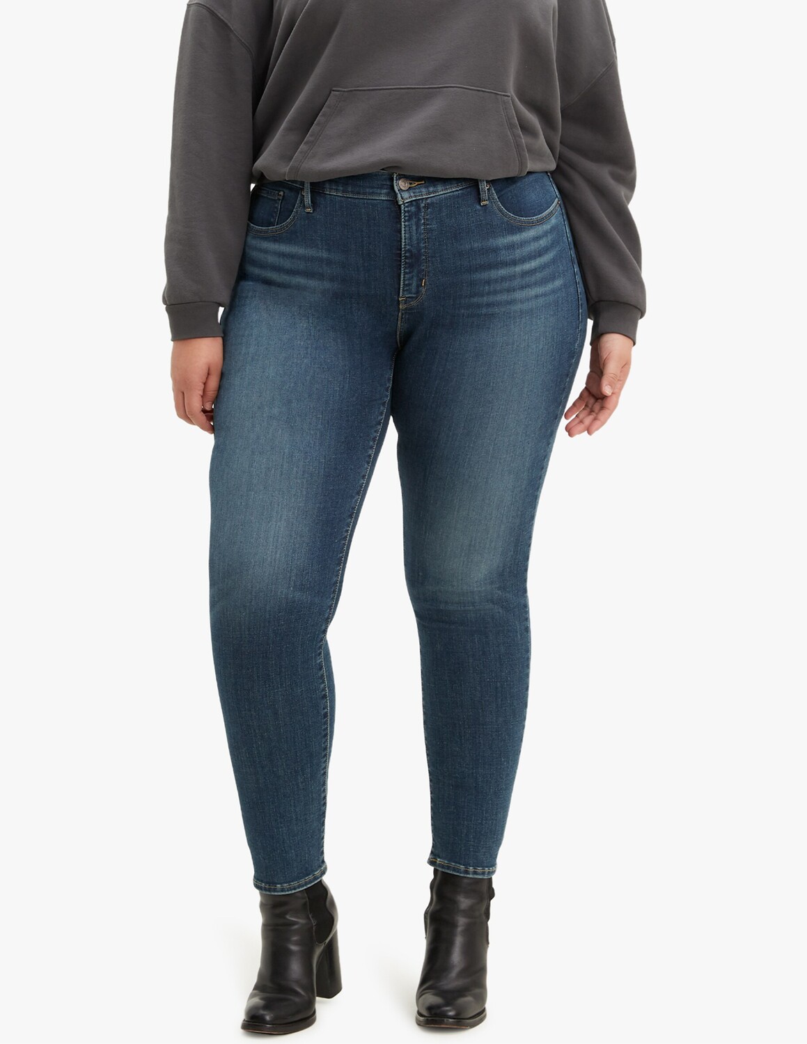 

Джинсы скинни Plus 311 Levi's, цвет Blu
