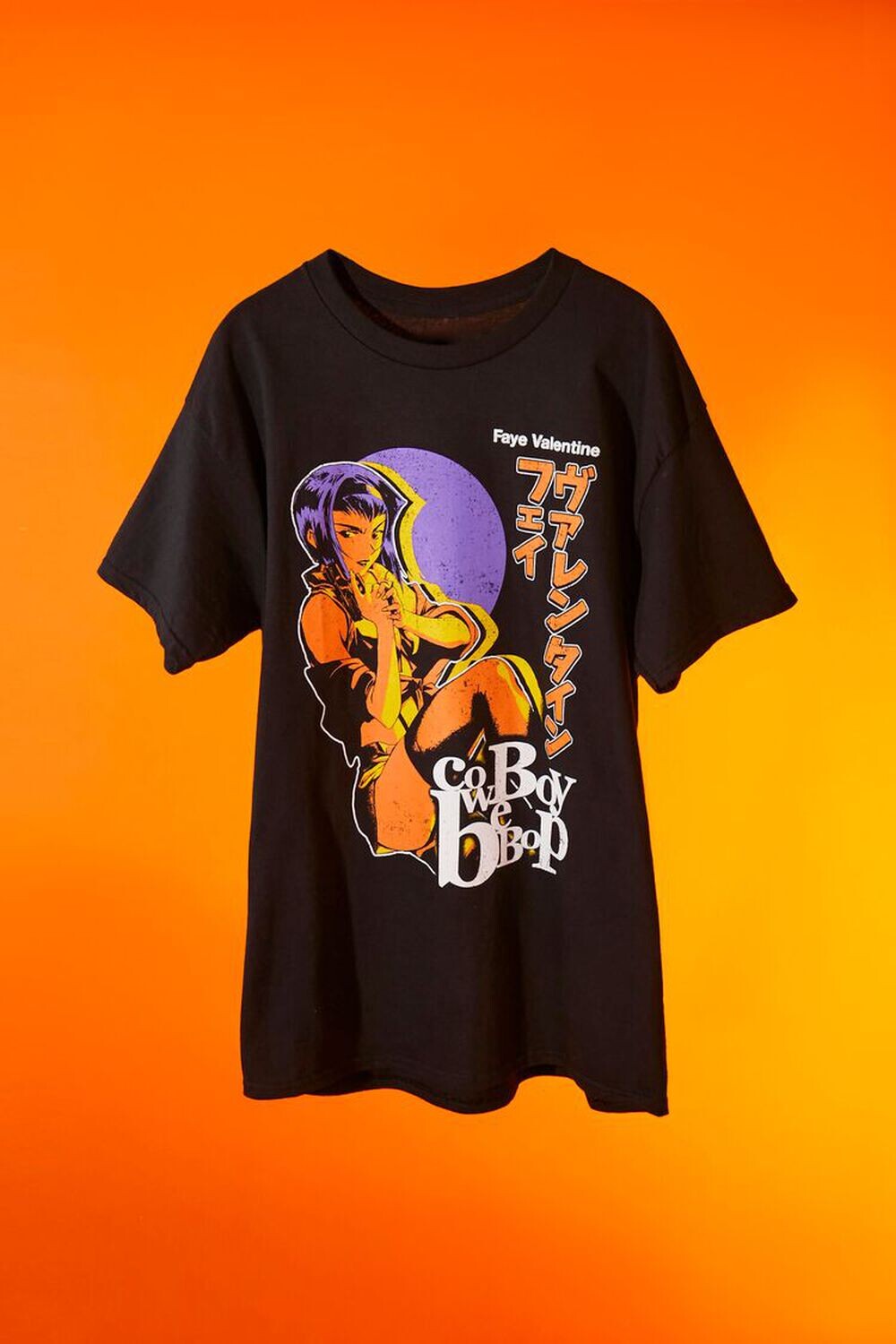 

Футболка с рисунком Cowboy Bebop Forever 21, черный