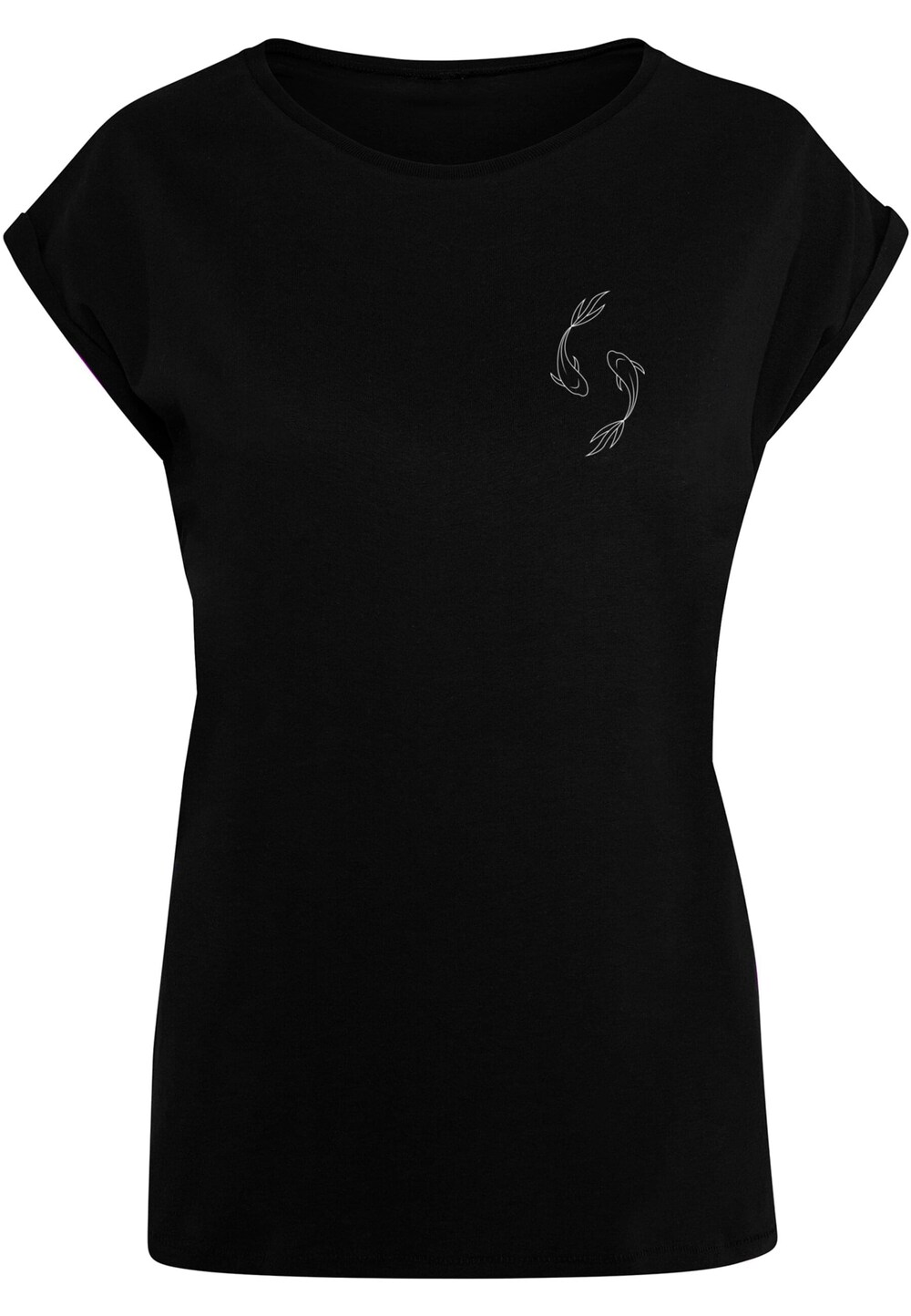 Рубашка Merchcode Spring - Yin & Jang Fish, черный