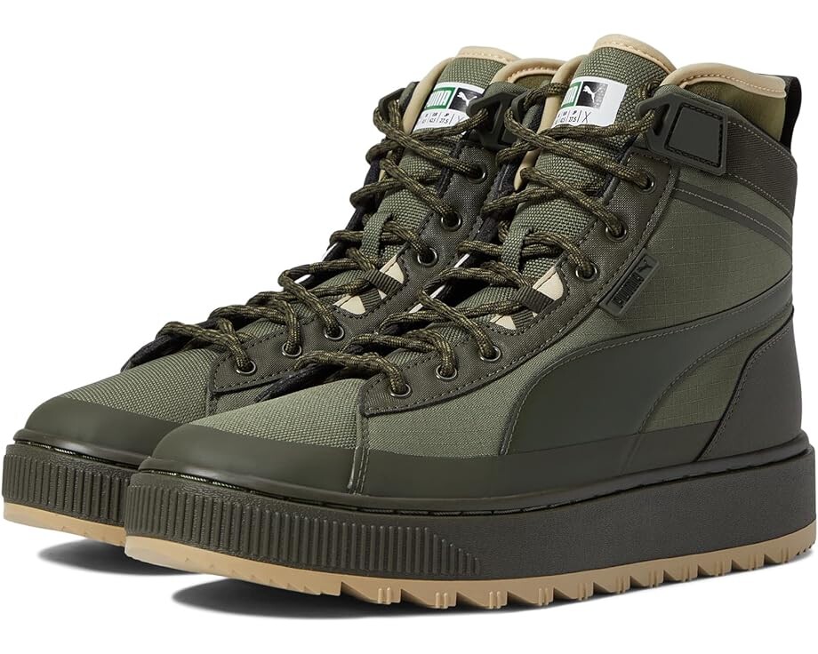 

Кроссовки PUMA Suede Mid Winter, цвет Burnt Olive/Pale Khaki