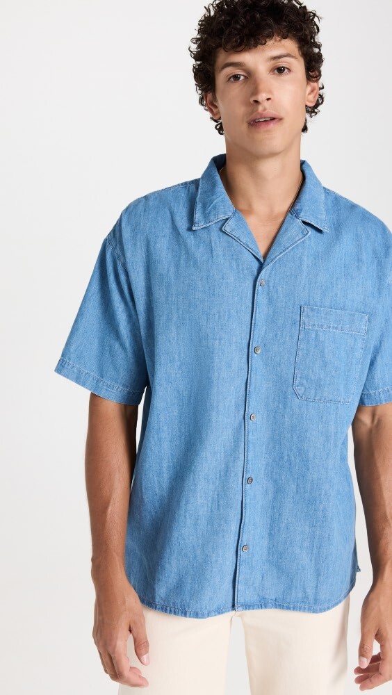 

Рубашка FRAME Denim Camp Collar