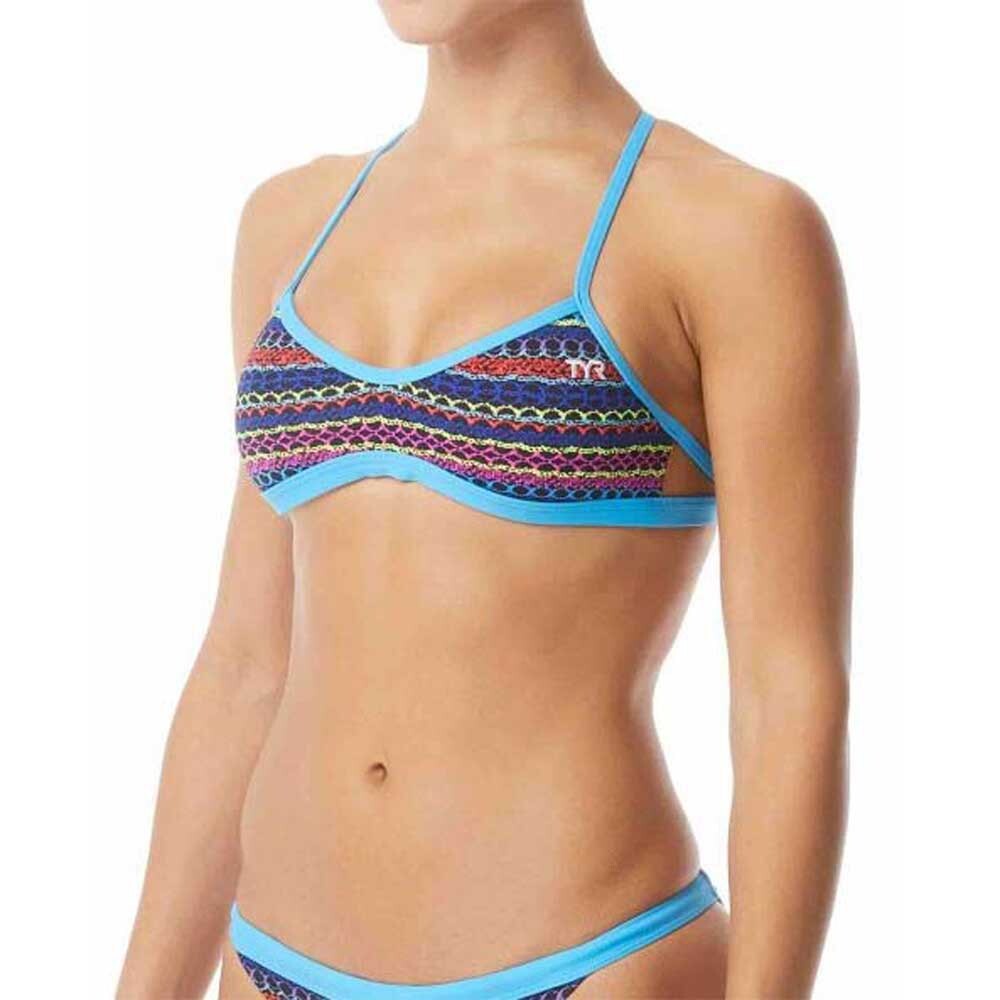 

Топ бикини TYR Morocco Mojave Tieback, разноцветный