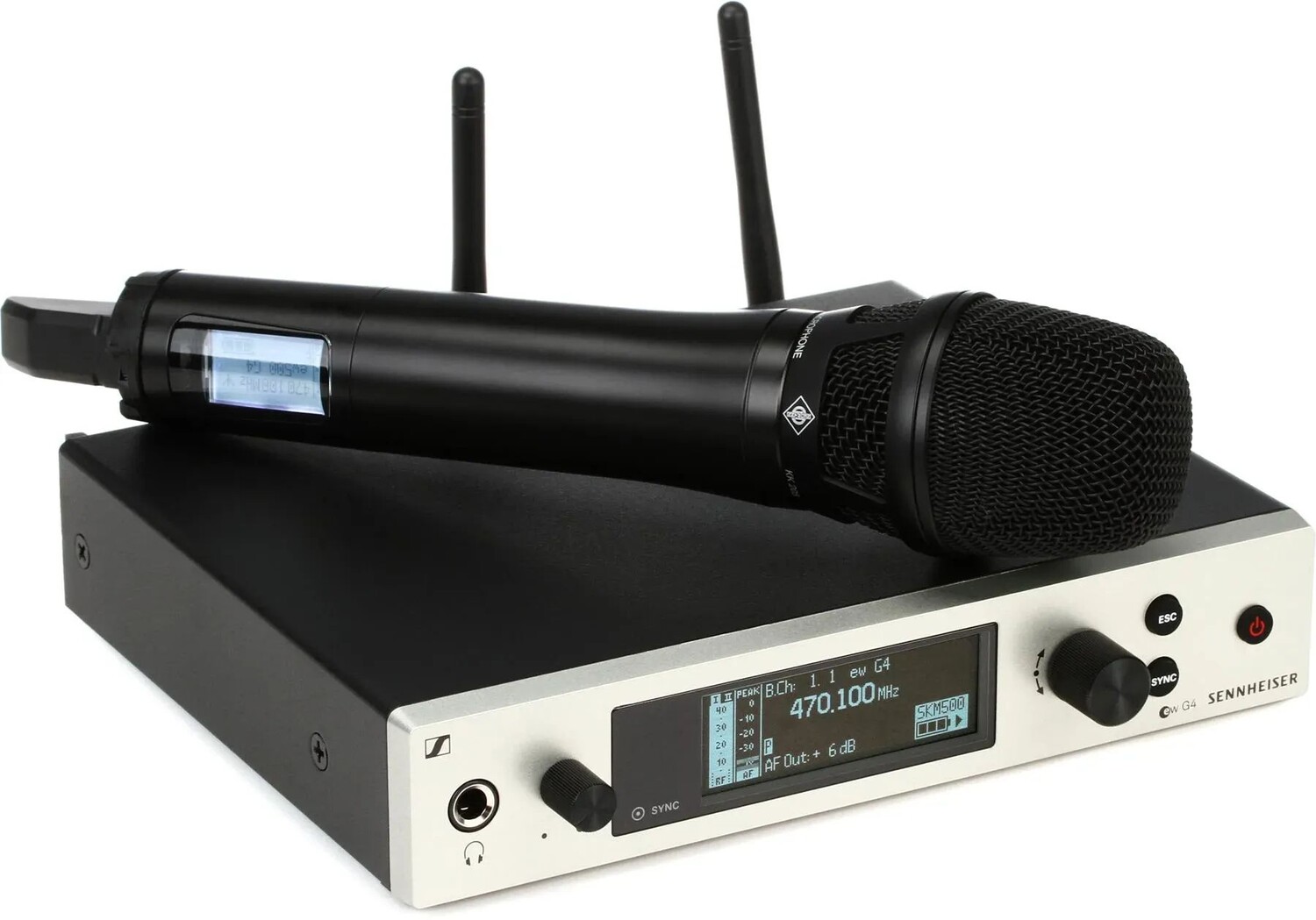 

Беспроводная ручная микрофонная система Sennheiser ew 500 G4-KK205 — диапазон AW+