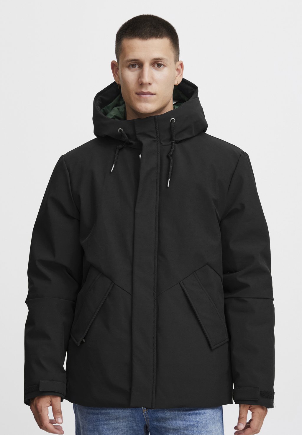 Куртка зимняя Outerwear Blend, черный зимняя куртка outerwear blend цвет deep forest