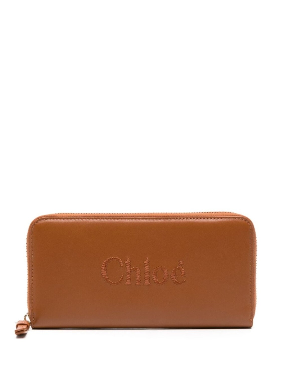 

Chloé кошелек Sense на молнии, коричневый