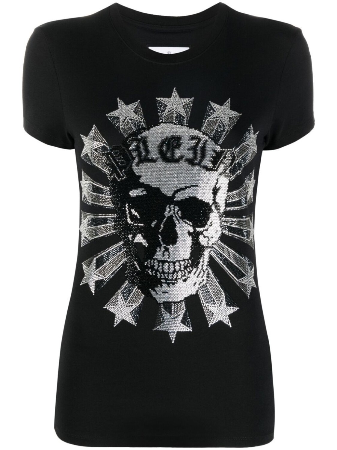 

Philipp Plein футболка с принтом, черный