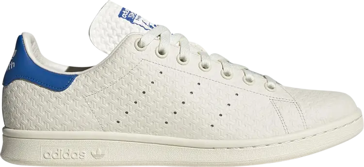 

Кроссовки Stan Smith 'Debossed Geometric Print', белый, Серый