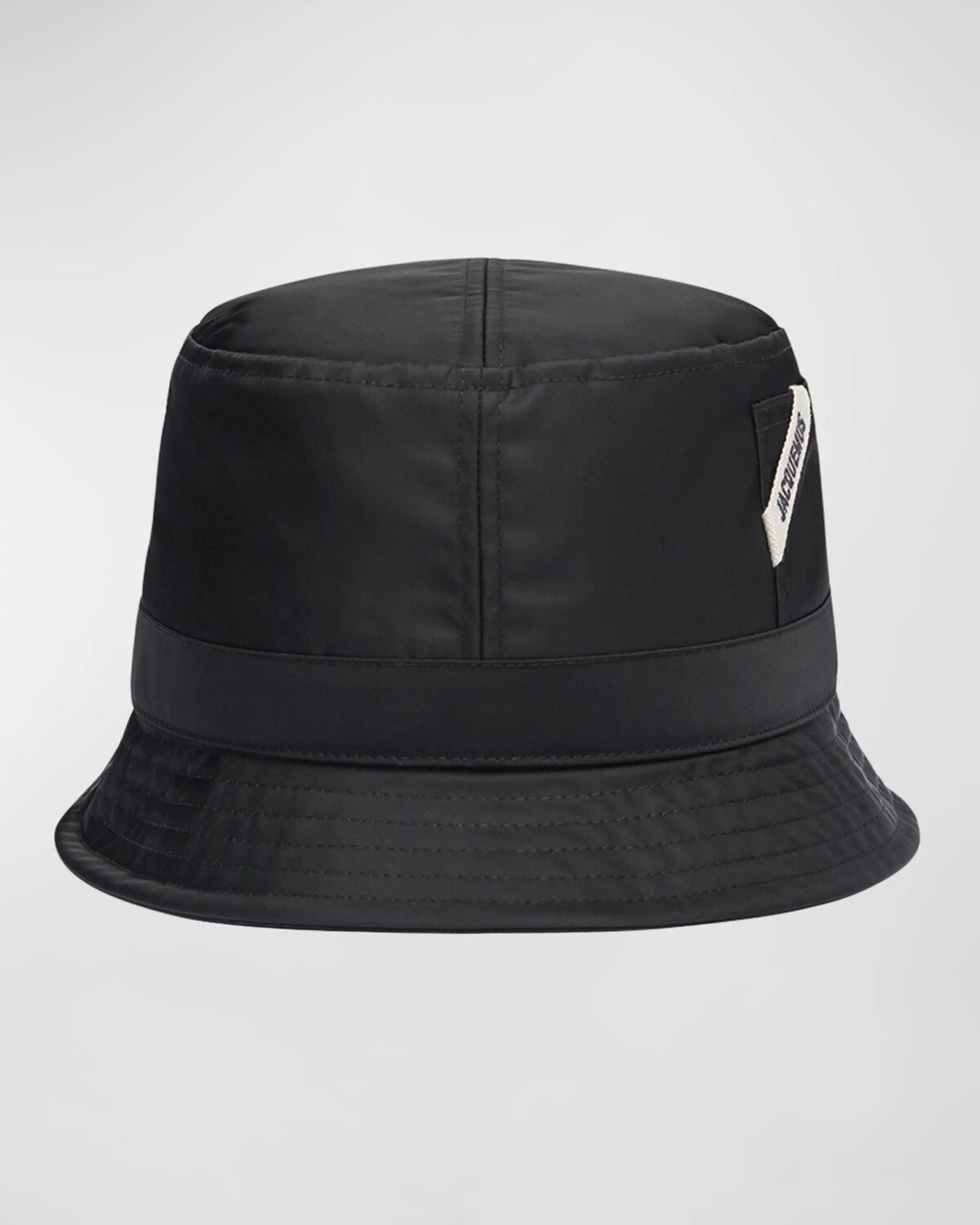 

Нейлоновая панама Le Bob Ovalie Jacquemus, цвет Black