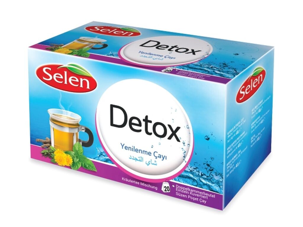 

Детокс травяной чай SELENIUM Selen Food