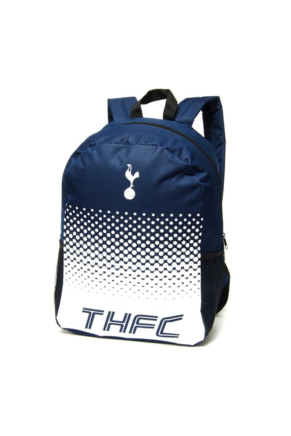 

Официальный рюкзак Fade Football Crest Tottenham Hotspur FC, темно-синий