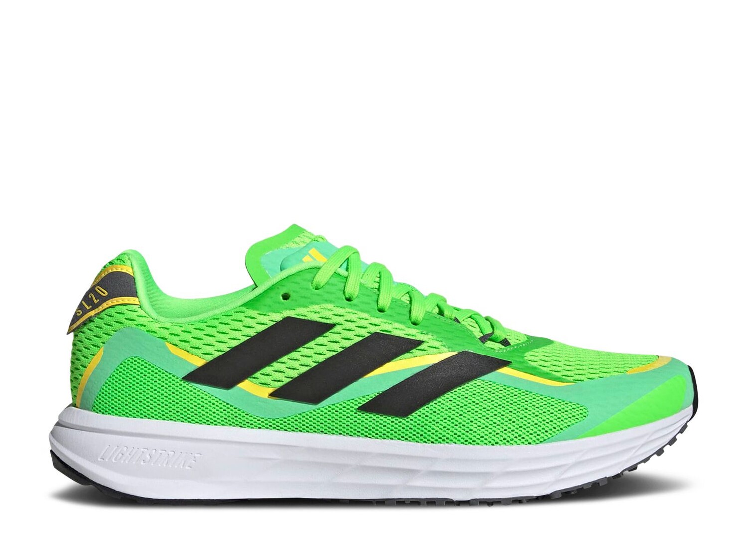 

Кроссовки adidas Sl20.3 'Solar Green Black', зеленый