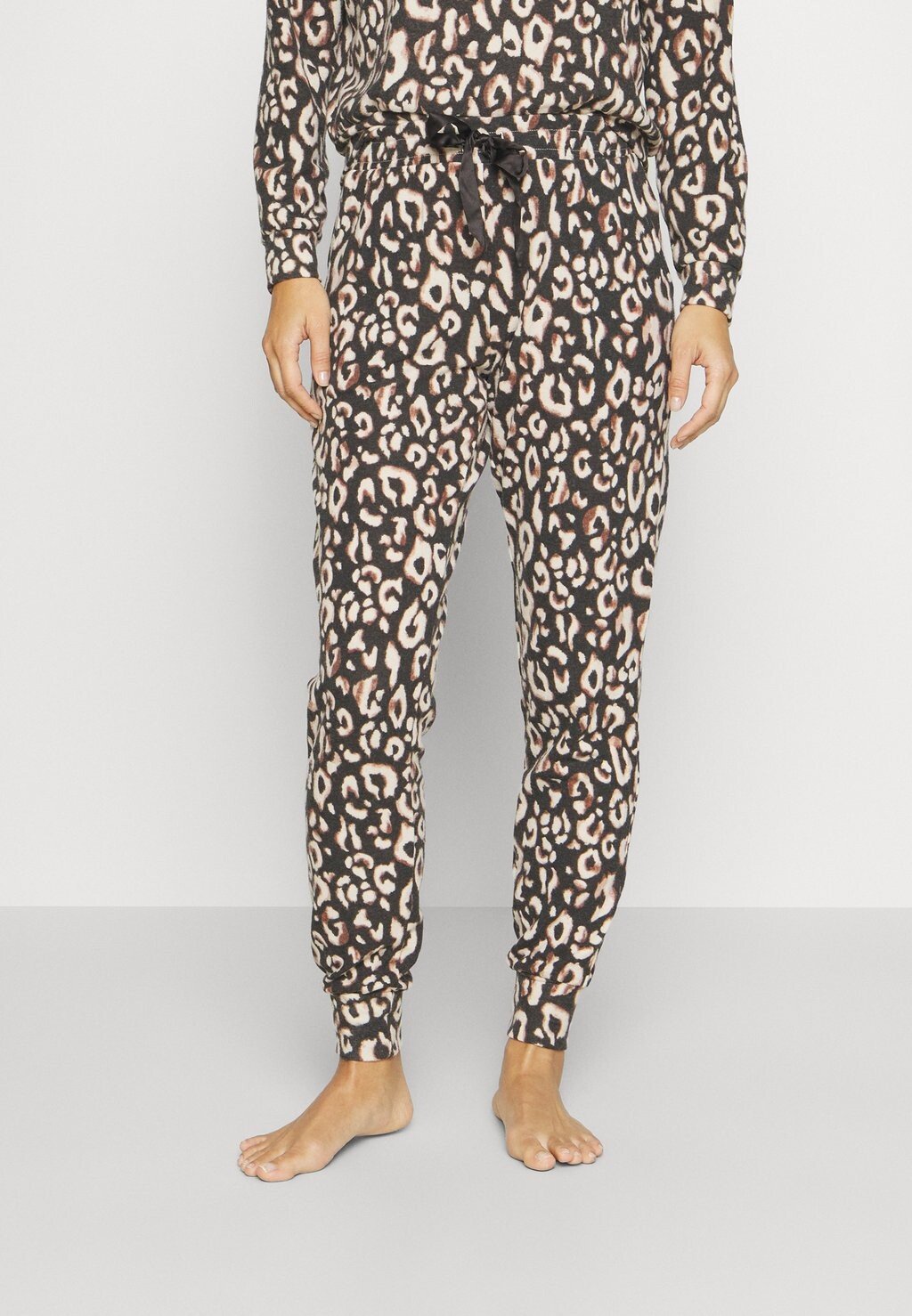 

Пижамные штаны Hunkemöller BRUSHED LEOPARD, черный