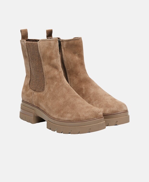 

Ботинки челси Caprice, серо-коричневый