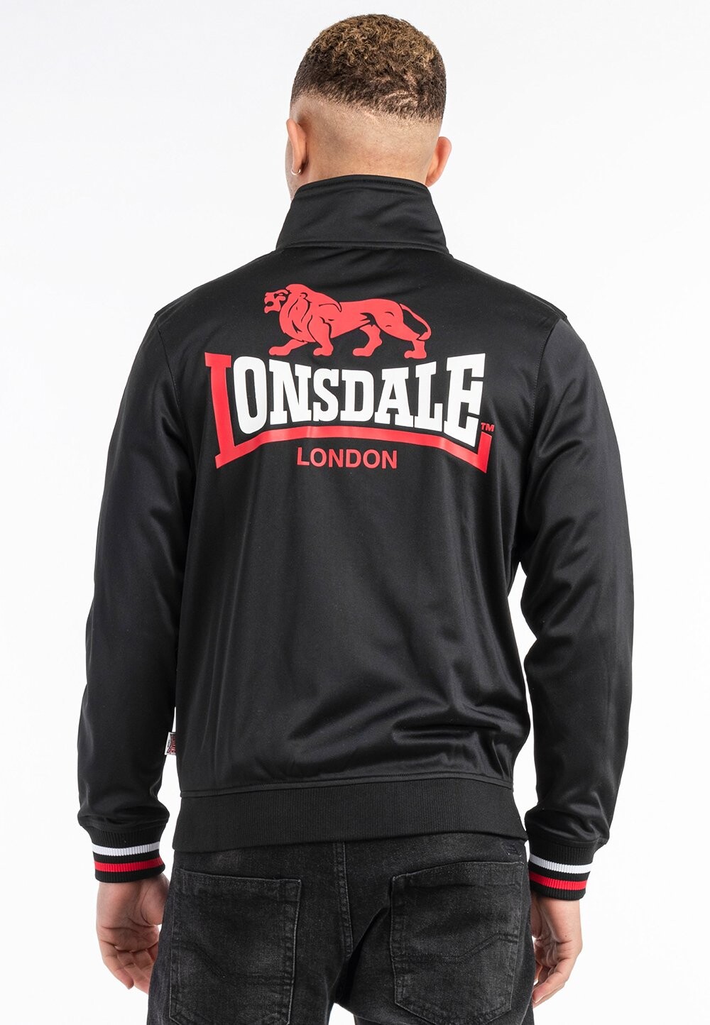 

Куртка тренировочная NORMALE PASSFORM SKELLBERRY Lonsdale, цвет black red white