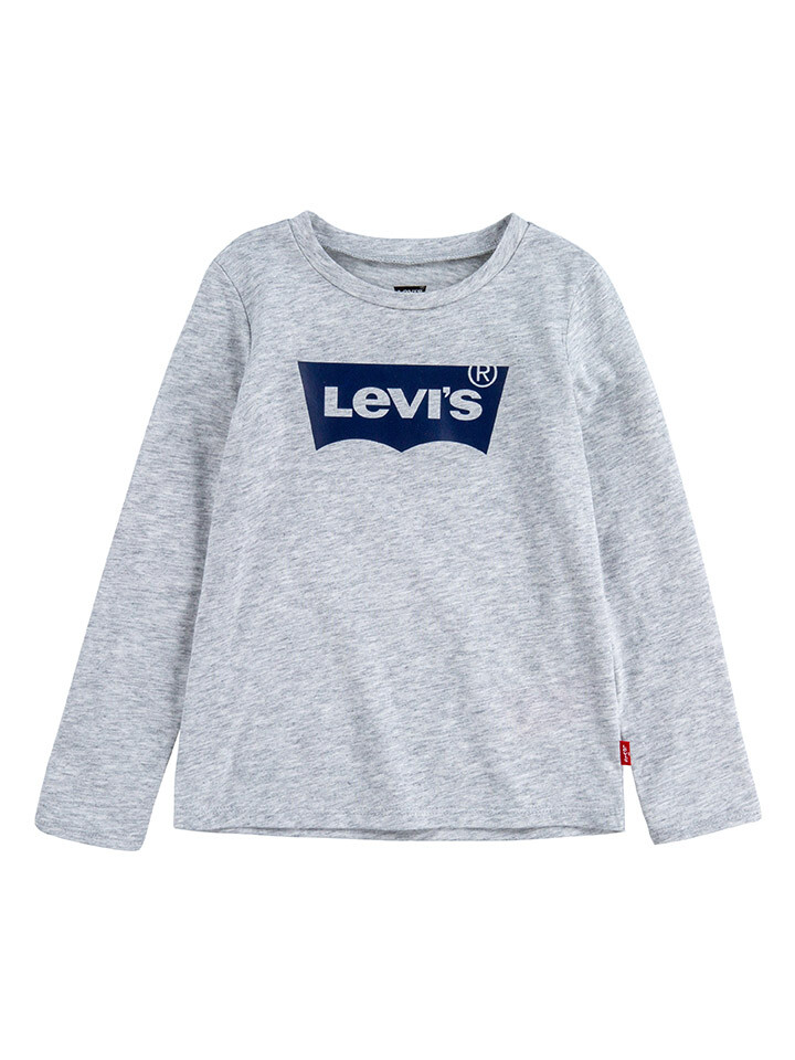 

Лонгслив Levi's Kids, серый