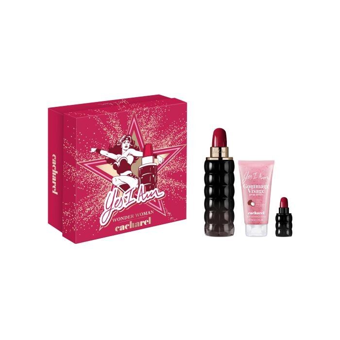 

Женская туалетная вода Estuche Yes I Am EDP Cacharel, EDP 75 ml + Body Lotion 50 ml + Mini
