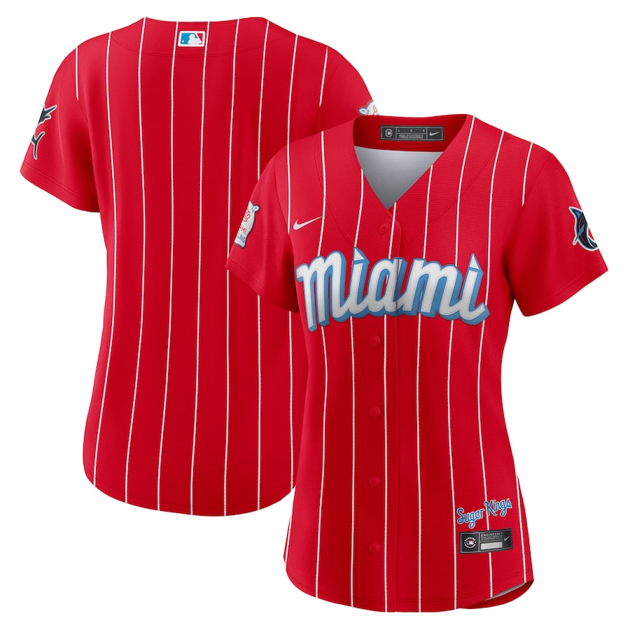 

Джерси Nike Miami Marlins, красный