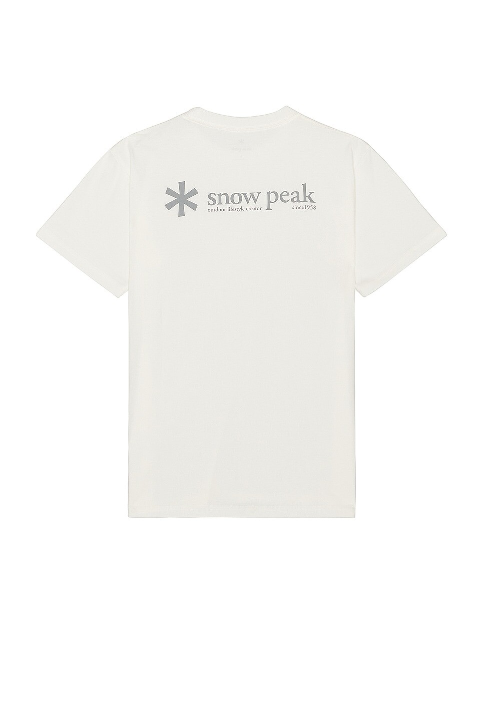 

Футболка Snow Peak Logo, белый